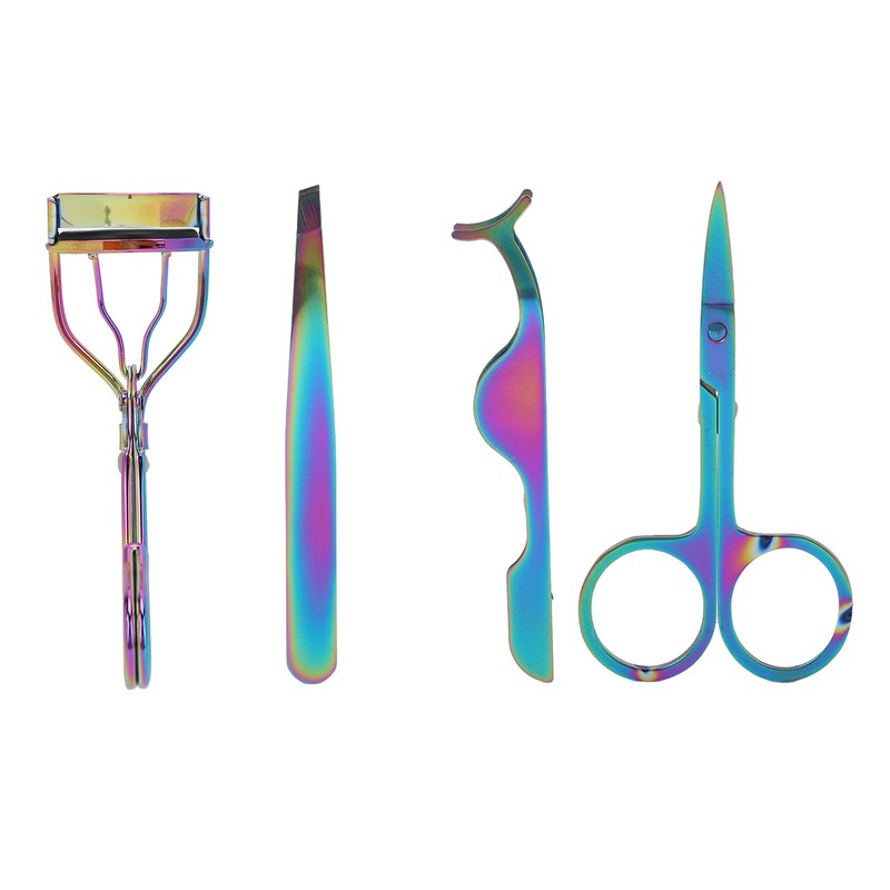 Eyelash Curler Set Humanized Design Colorful Durable Eyelash Curling Tools