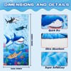 WERNNSAI Shark Kids Beach Towel for Boys - 30” x