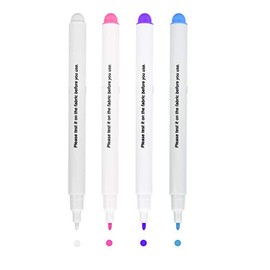 4Pcs Sewing Marking Pen Water Erasable Fabric Marking Pen Craft Markers Pencils Tailor Pen for Sewing Leather Craft Accessories