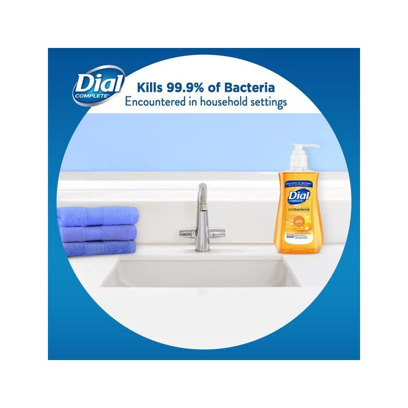 Liquid Dial Antimicrobial Liquid Soap, 7.5 oz Pump Bottle