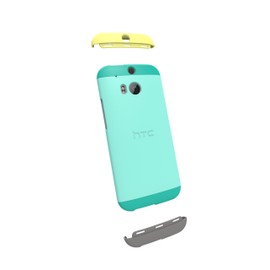 HTC Double Dip - Carcasa One (M8), Color Verde Azulado