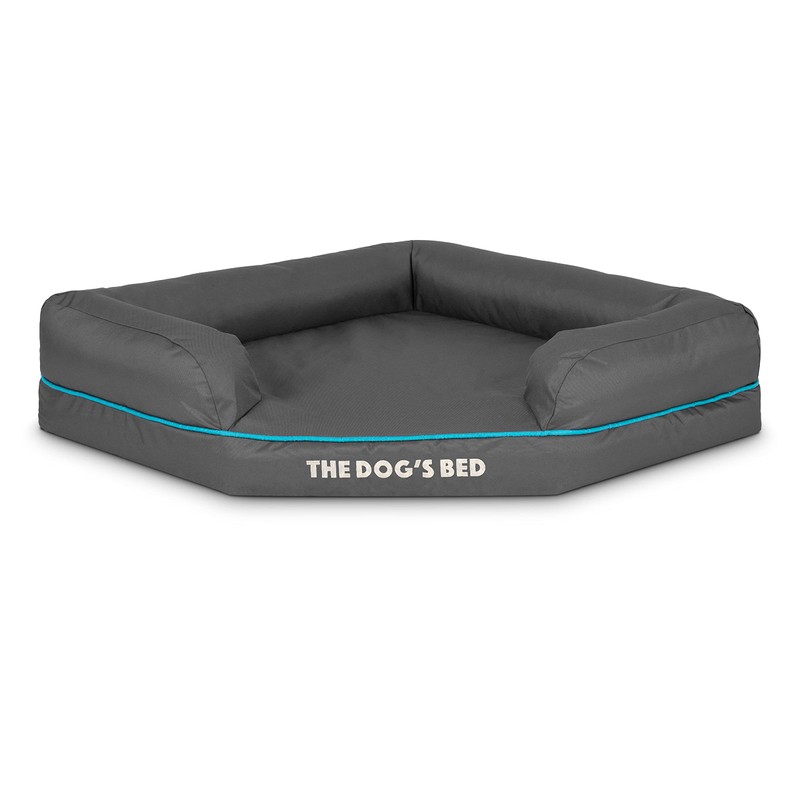 The Dog’s Bed Orthopedic Memory Foam Corner Dog Bed, Oxford