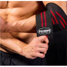 Techno Vendas Para Codos Elásticas Gym Pesas Crossfit Par Classic