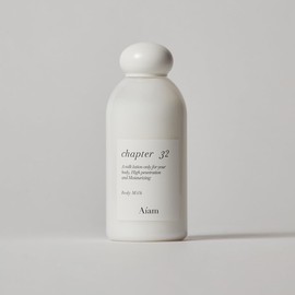 Aiam Body Milk, Chapter 32, 8.5 fl oz (250 ml), Body Care, Skin Care, Argan Oil, Shea Butter, Moisturizing, Body Lotion, Moisture