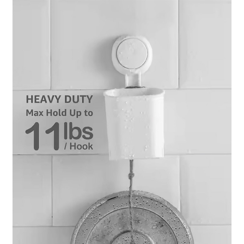 Suction Cup Organizer, Kitchen Tableware Holder, Toothbrush Holder, Durability, Removable,