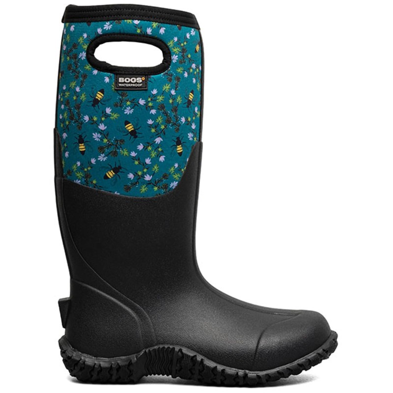 BOGS Mesa - Bees Dark Turquoise 6 B (M)