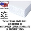 10-Pack Custom Window Cleaning Yard Sign - Two Sided Print