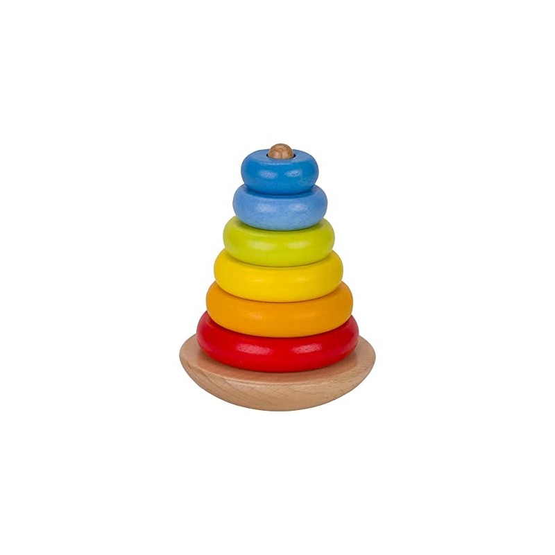 GoKi 58764 Glazed Stacking Tower Toy, Multi-Colour