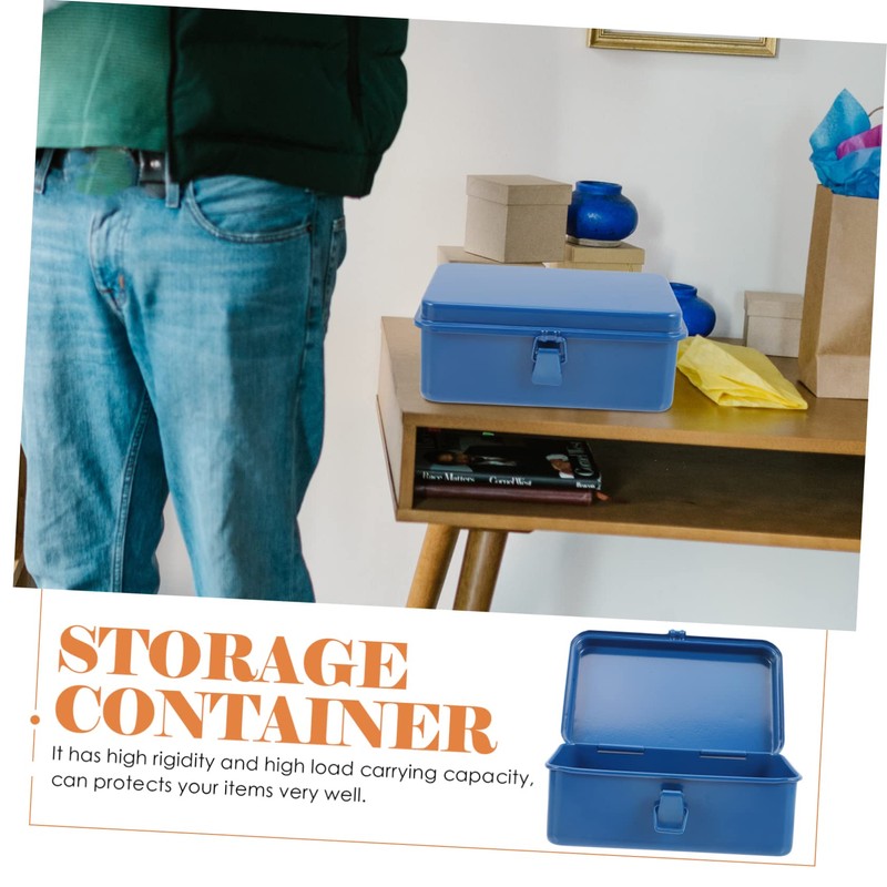 TEHAUX Mechanics Tool Box Multi Purpose Iron Tool Organizer for