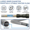 10 Ft Dishwasher Drain Hose Extension Corrugated and Flexible Dishwasher