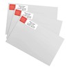 Modern Blessings Designer Rolled Return Address Labels with Elegant Plastic