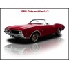 1969 Oldsmobile 442 Convertible NEW Metal Sign: Large Size 12 x 16"