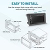 NuIth Double DIN Radio Dash Kit W/Radio Wire Harness for