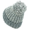 LOUDelephant Wool Knitted Beanie Hat with Bobble -