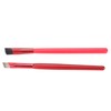 2 Pcs Eyebrow Brush Set Ultra Thin Bevel Multifunctional Makeup