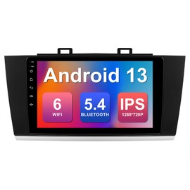 2+32G 9-inch Android 13 Car Stereo for Subaru Outback Legacy 2015-2018 IPS Touchscreen Screen Car Radio with Carplay & Android Auto Support Backup Camera GPS FM Navi BT SWC