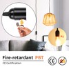 DiCUNO Extension Hanging Lantern Cord Cable, E26 Pendant Light Lamp