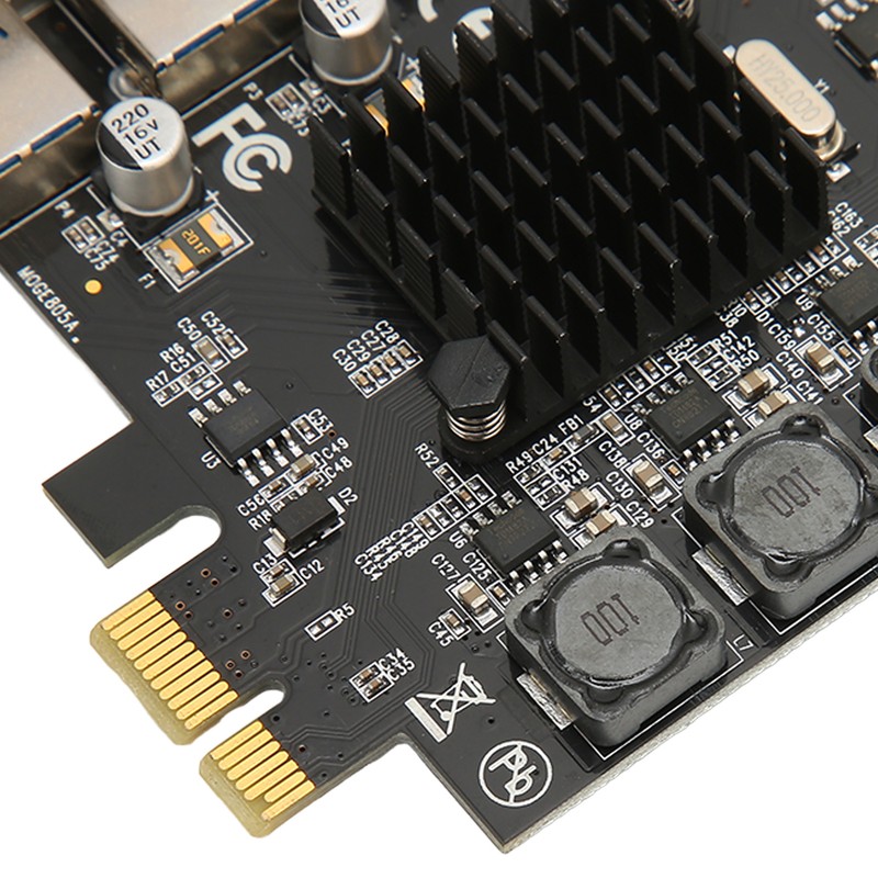 PCIE to USB Expansion Card 4 USB 3.0 Ports 5Gbps