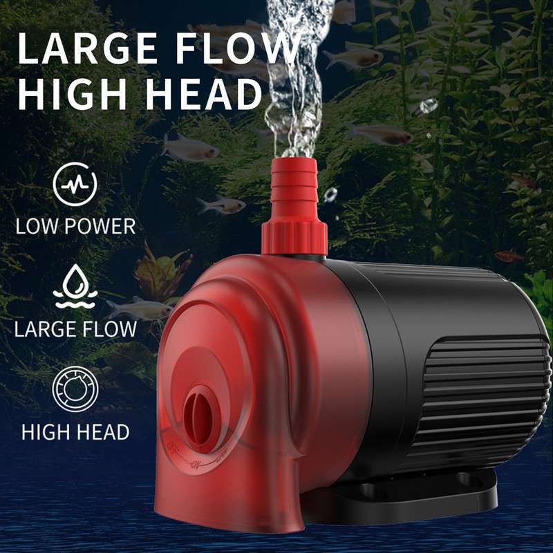 Fish Tank Submersible Pump 5mm Low Water Low Noise Flow