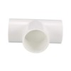 sourcing map 40mm Slip Tee PVC Pipe Fitting, T-Shaped Coupling
