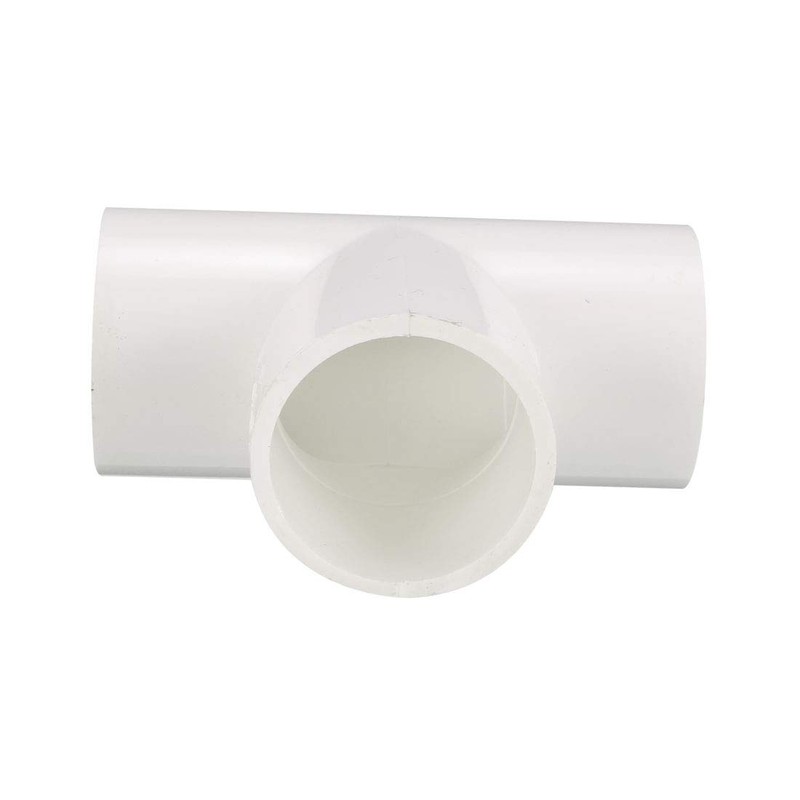 sourcing map 40mm Slip Tee PVC Pipe Fitting, T-Shaped Coupling