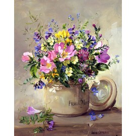 Summer Wild Flowers by Anne Cotterill - Pack of 2 Greeting Cards