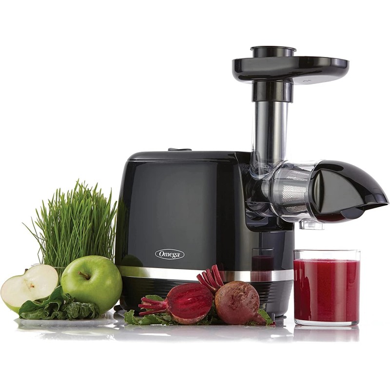 Omega Cold Press Juicer - Slow Masticating, 150 Watt, Black