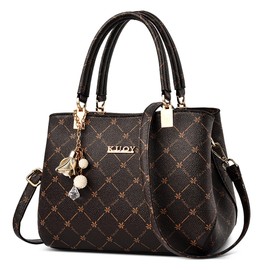 DORRISO Women's Handbags Stylish Elegant Shoulder Bag Durable Handbags Multiple Bag Bags Shoulder Bag Women's Travel Holiday Shopping Party Office Waterproof PU Leather, brown, handbags