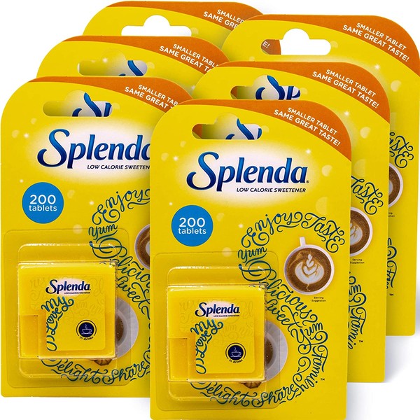 Splenda No Calorie Sweetener, Sweet Minis, 200 Tablets (6 Pack)
