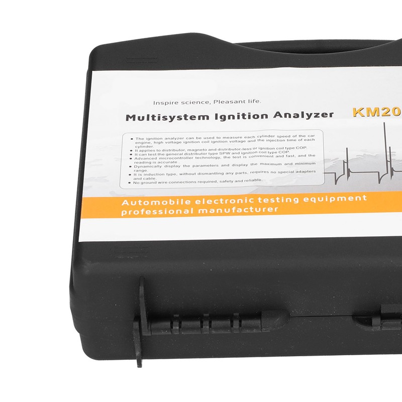 24W Ignition Analyzer MultiSystem LCD Display RPM Measurement Spark Plug