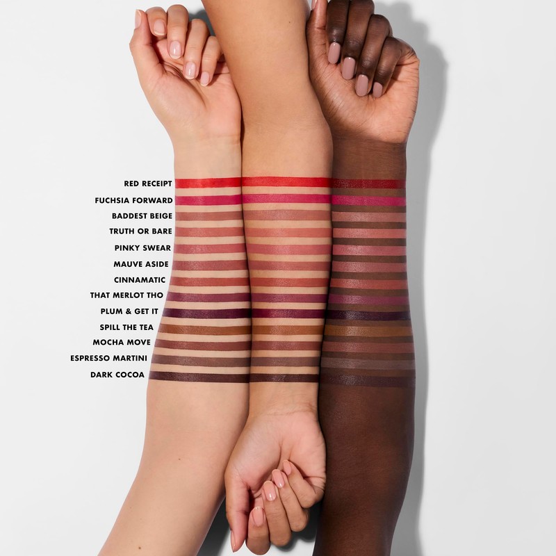 e.l.f. Cream Glide Lip Liner, Highly-Pigmented Pencil For Shaping &