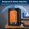 Resin 3D Printer Enclosure with Ventilation Kit & LED Light,