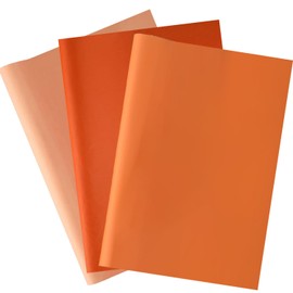 Jwssor Orange Tissue Paper,20sheets Orange Wrapping Paper,50x35cm Multi Colored Tissue Paper