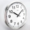 HITO 16" Silent Wall Clock Battery Operated Non Ticking Sweep
