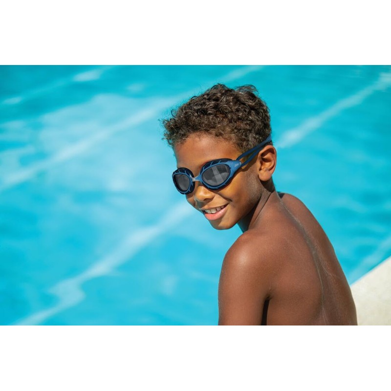 Zoggs Predator Junior Light Blue Blue Tint Smoke