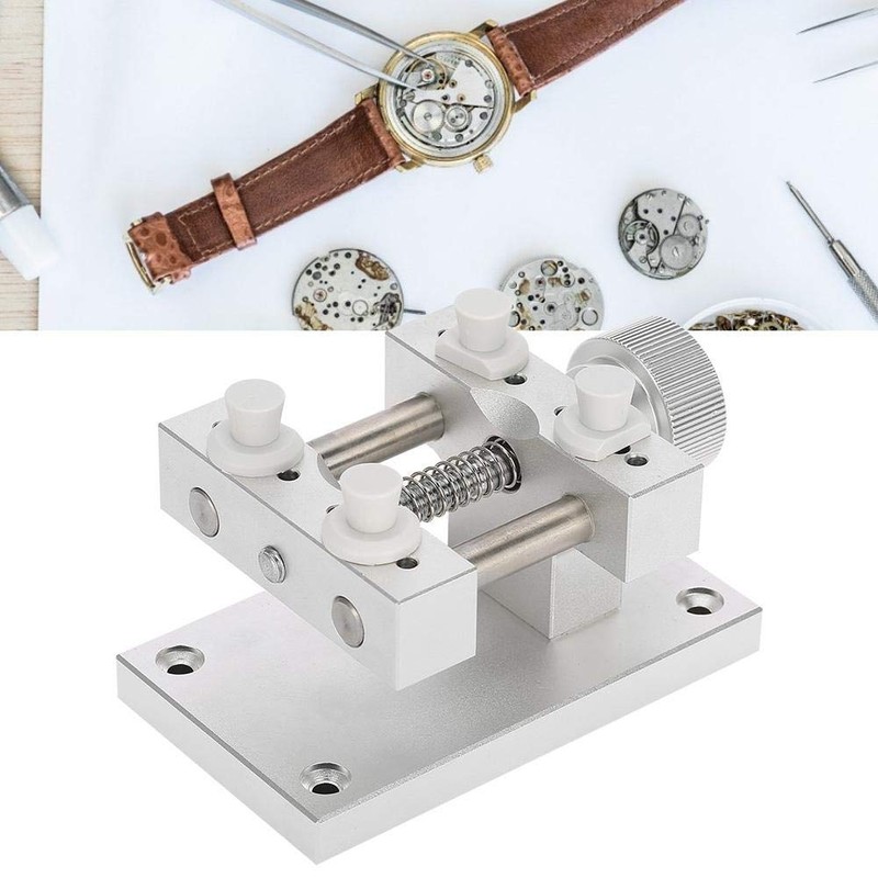 YUYTE Watch Strap Removal Device, Metal Adjustable Watch Case Holder