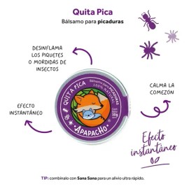 Balsamos Naturales Tarro Para Toda La Familia 30g Apapacho Quita Pica