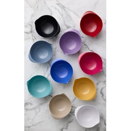 Rosti Margrethe Mixing Bowl, 3 Litres, Shatterproof Bowl, Baking Bowl, Yeast Dough Bowl with Good Handle, Dough Bowl Made of Recyclable Plastic, Electric Blue (Blue)