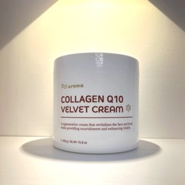 Poi Aroma Collagen Q10 Q10 Velvet Cream 450g / 포이아로마 콜라겐 Q10 큐텐 벨벳 크림 450g