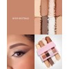 Paleta Duet Mini Snap De Beauty Creations Nude Neutrals