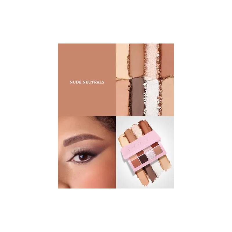 Paleta Duet Mini Snap De Beauty Creations Nude Neutrals