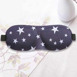 3D Blue Sleep Mask Natural Sleeping Eye Mask Eyeshade Cover Shade Eye Patch Women Portable Soft Eyepatch Travel Blindfold for Men