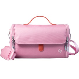 Marker Pens Storage Tote Handbag, Up to 160 Pens, Pink Crossbody Bags Causal Shoulder Bag for Artists Hobbyist