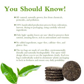 Soilmount Shou Pu-erh Tea - Traditional Chinese Tea | Box of 18 Individually Wrapped Tea Bags | Rich Aroma & Unique Flavor | Convenient Brewing