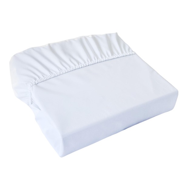 NANGAL BEDDING | Double Microfiber Fitted Sheet White | Premium