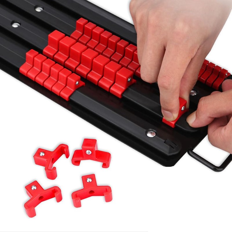 Hsthe Sea 3pcs Socket Organizer Set - Metric SAE Tool