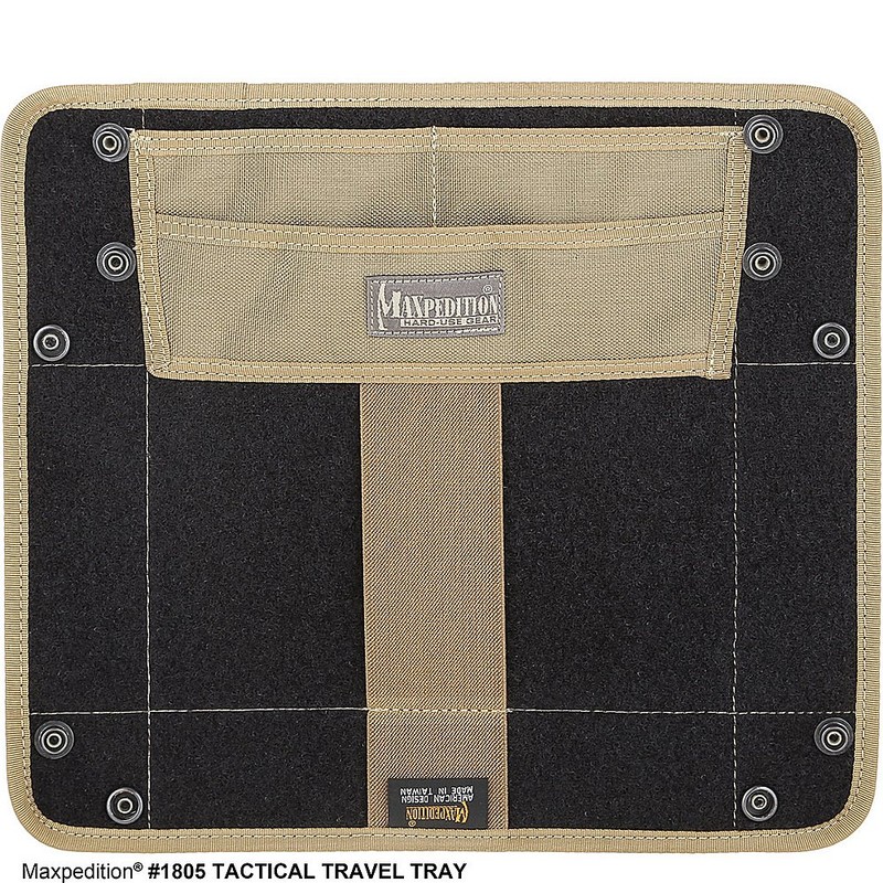Maxpedition Gear Tactical Travel Tray, Black, size