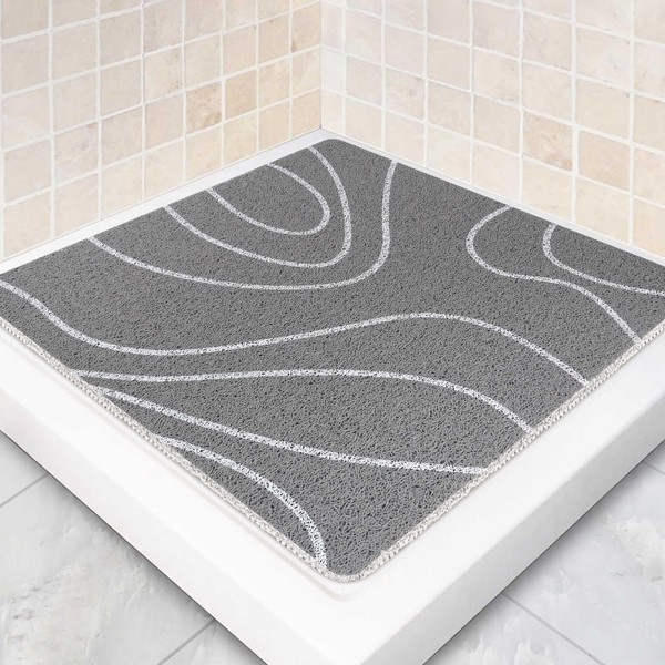 Square Shower Mat Non Slip: 32 x 32 Inch Extra