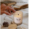 Aromatherapy Candle for Home Scented, Lavender Scented Soy Candle with