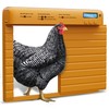 Automatic Chicken Coop Door, LCD Display Chicken Door with Anti-Pinch